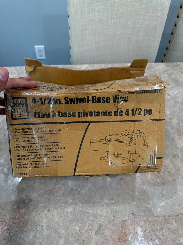 New Power Fist Bench Vise with Swivel Base - photo 4