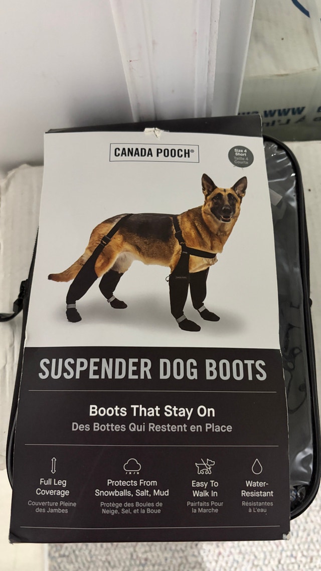 Canada Pooch Suspender Dog Boots