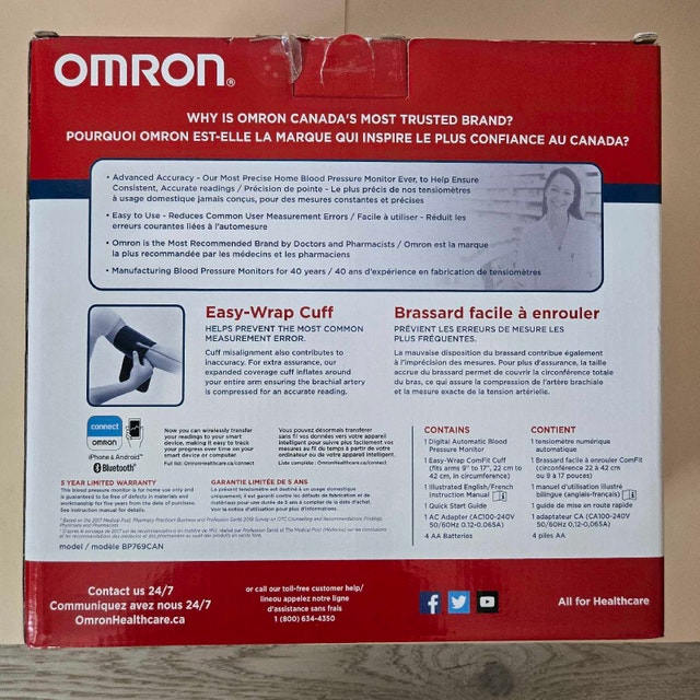 Omron Blood Pressure Monitor - photo 5