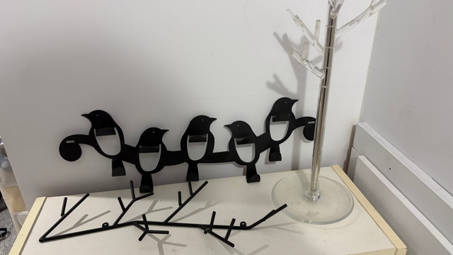 IKEA KVISSLE Wall Organizer and Jewelry Trees - photo 2