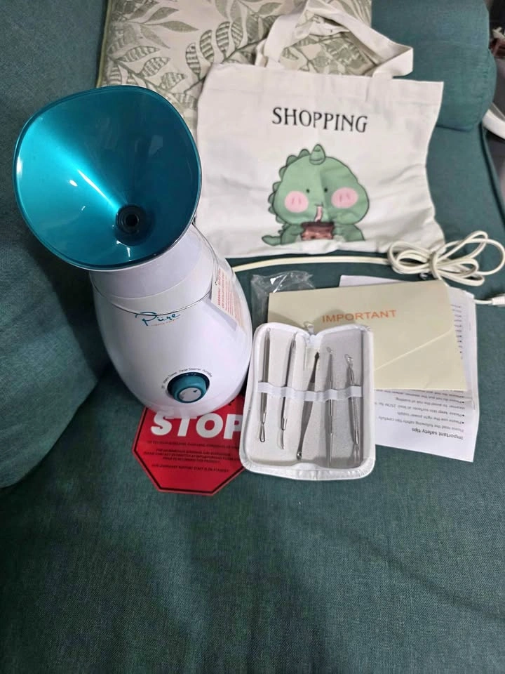 Pure Daily Care NanoSteamer 3-in-1 Facial Steamer + Kit