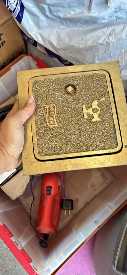 Jay R. Smith Brass Floor Cleanout Cover