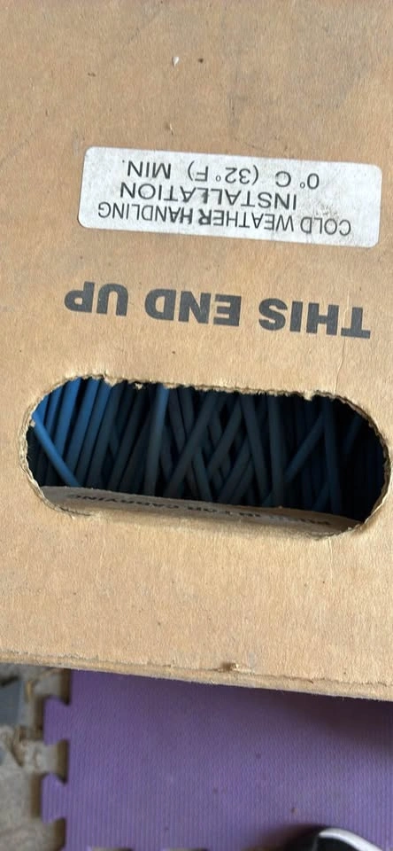 1000 ft Box General Cable Cat5e Plenum (CMP) Blue Ethernet Cable - photo 3