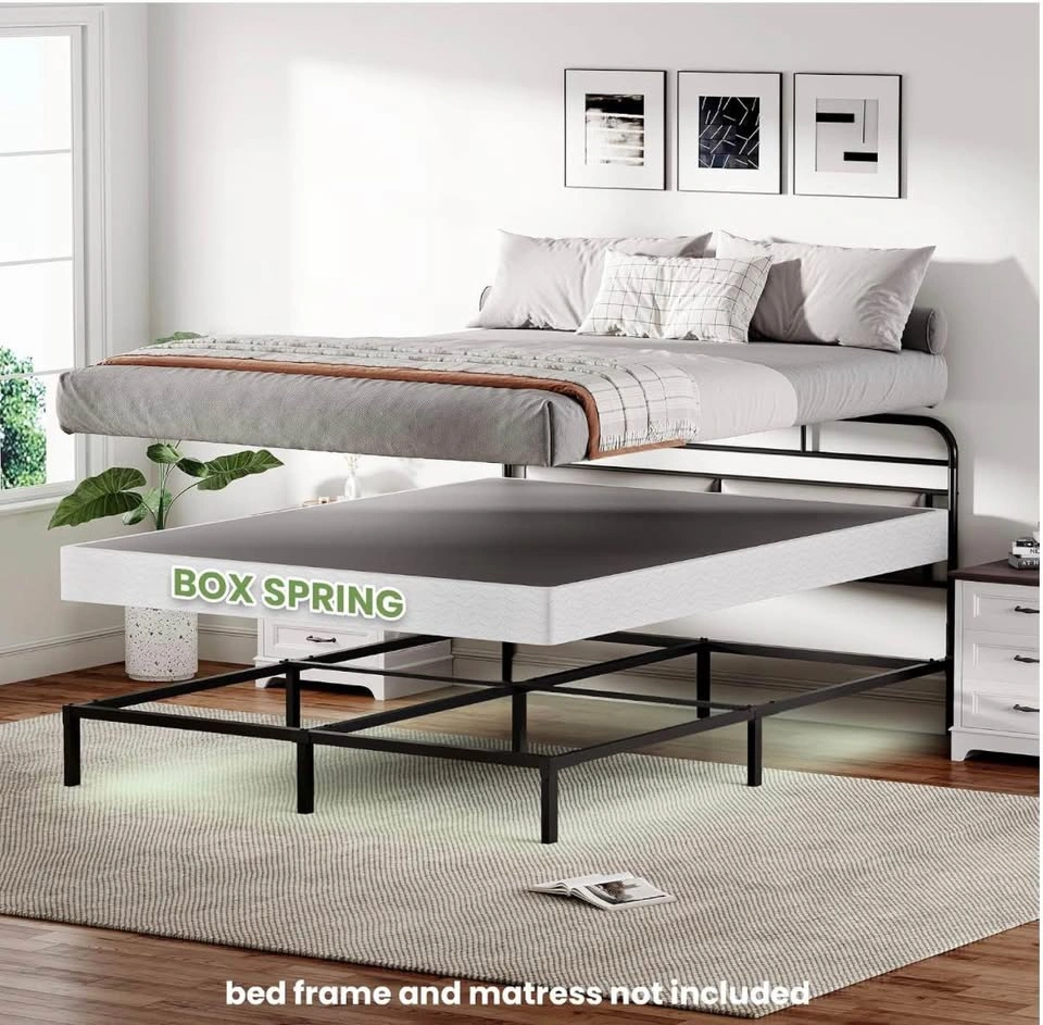 Full / Double Size Spring Box / Bed Frame - photo 3