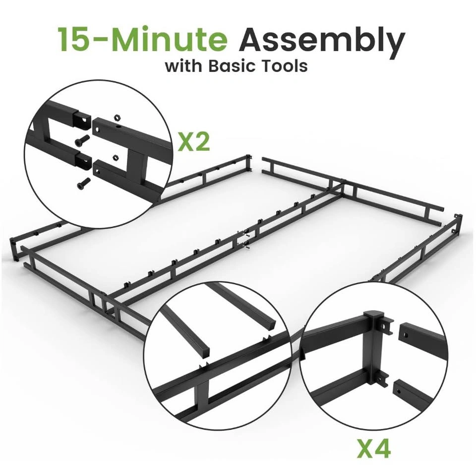 Full / Double Size Spring Box / Bed Frame - photo 4