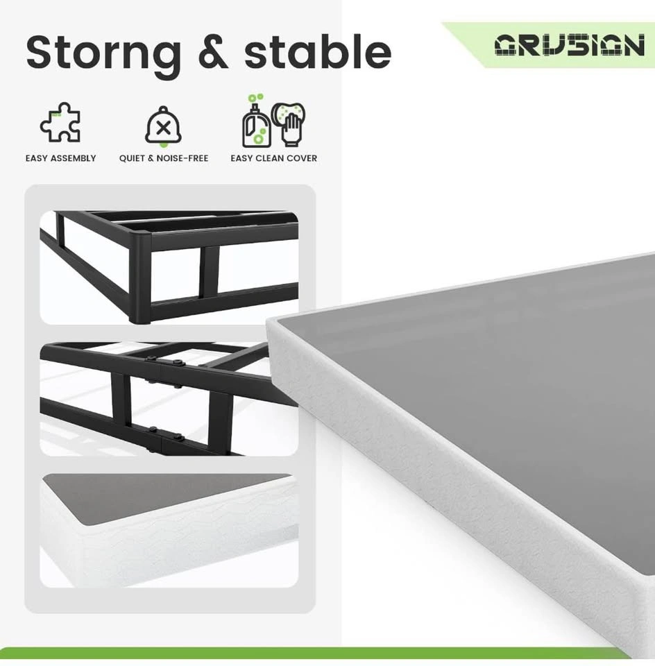 Full / Double Size Spring Box / Bed Frame - photo 5