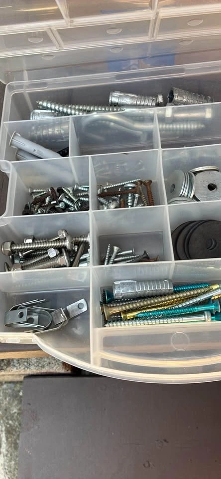 Hardware Organizer Box (with Screws, Bolts, Anchors & Washe - photo 4