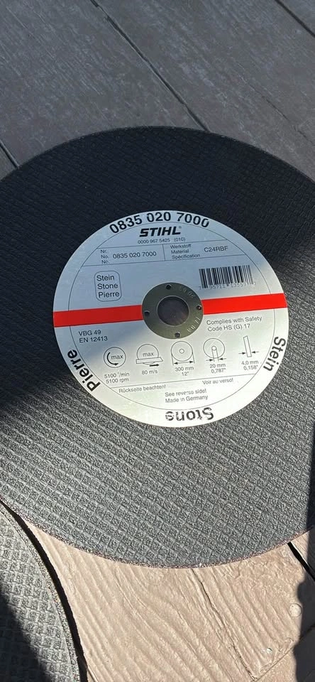 Lot of 3 Abrasive Cutting Discs (Stihl & JET) - photo 2