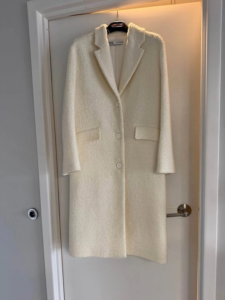 Zara Textured Overcoat