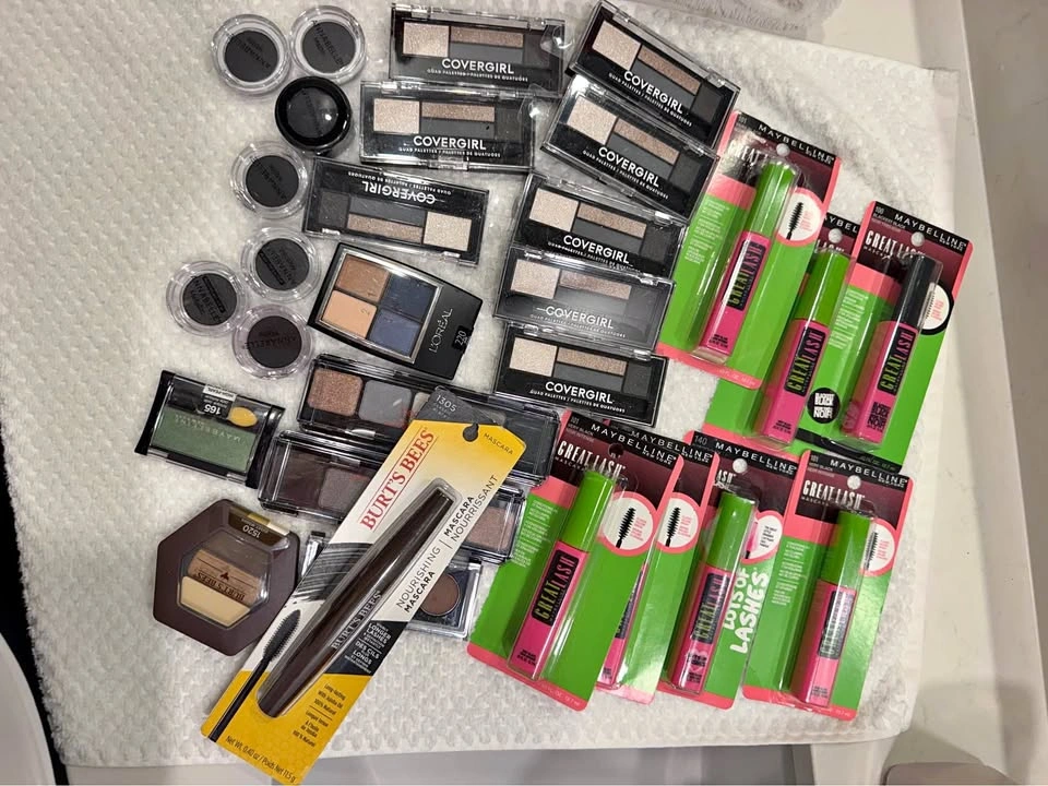 Maybelline, Covergirl, and Burt's Bees Makeup Bundle