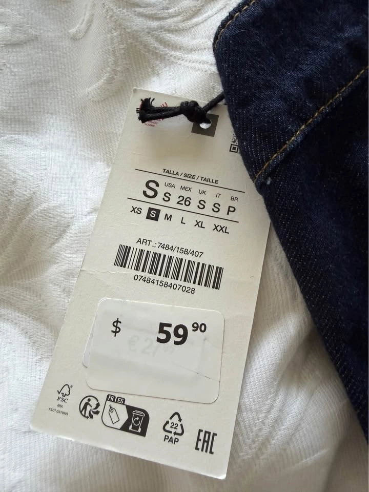 Zara Jean strapless top. Small - photo 2