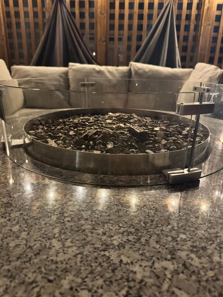 Propane Fire Table Granite Table Top - photo 2
