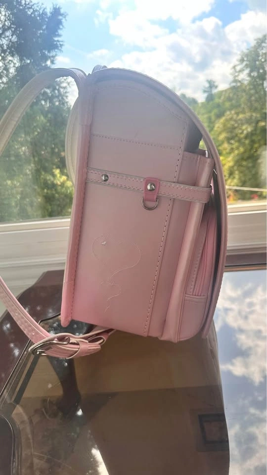 Pink Japanese Randoseru School Backpack – Like New - photo 2