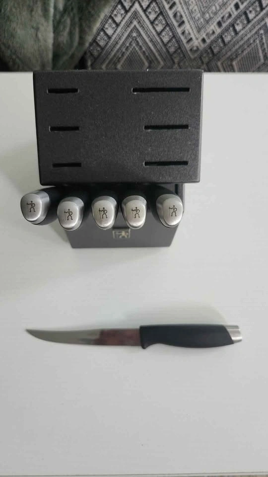 J.A. Henckels International Fine Edge Pro Knife Set with Block - photo 3