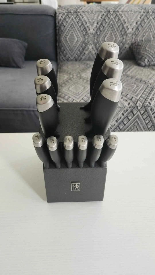 J.A. Henckels International Fine Edge Pro Knife Set with Block - photo 4
