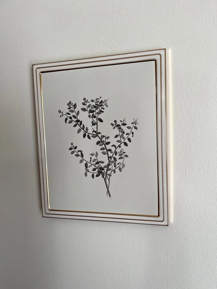 8x10 Art Print- rose branch