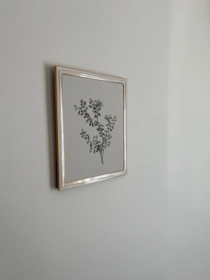 8x10 Art Print- rose branch - photo 2