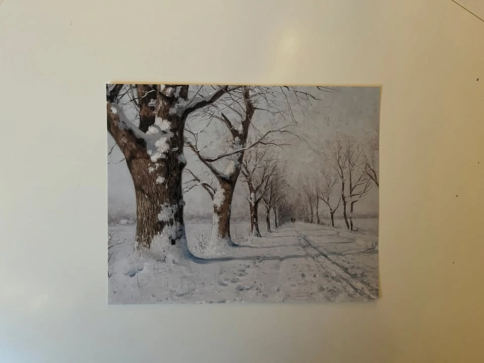 8x10 Art Print- Wintery Day - photo 3