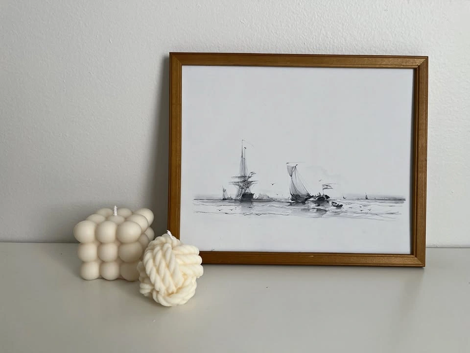 8x10 Art Print- Sailing