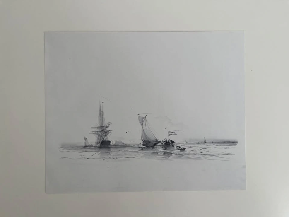 8x10 Art Print- Sailing - photo 2