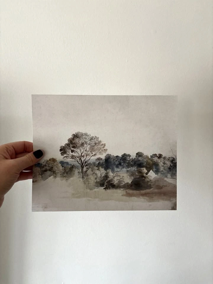 8x10 Art Print- Forest and Meadow