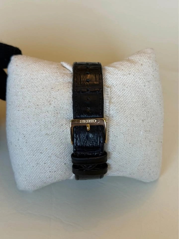 Seiko Quartz Solar Tank Men’s Watch - (SUP880) - photo 4