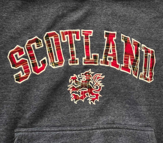 Blue Scottish Experience Royal Mile Edinburgh Women med sweater - photo 3