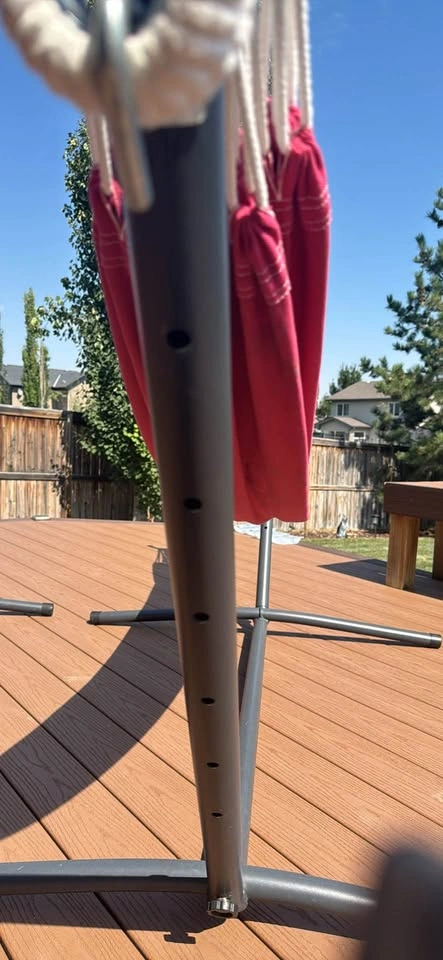 Double 2-person Classic Polyester Hammock with Stand - photo 4