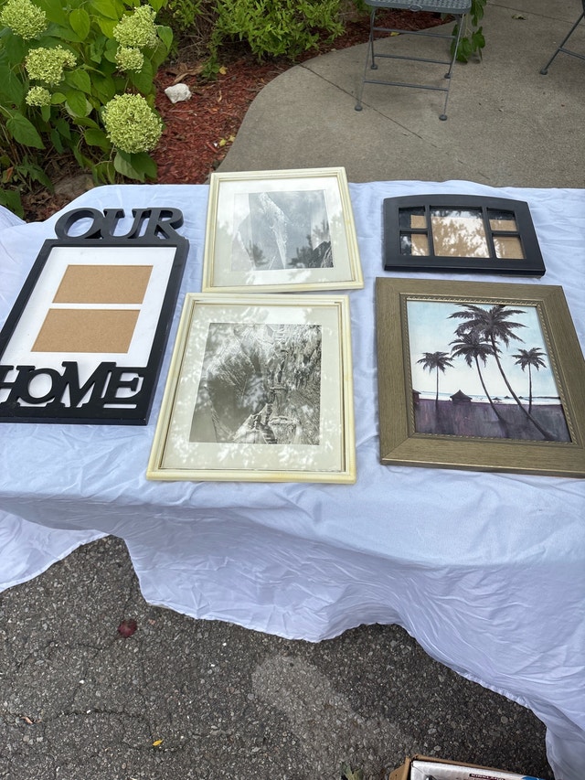Assorted Picture Frames