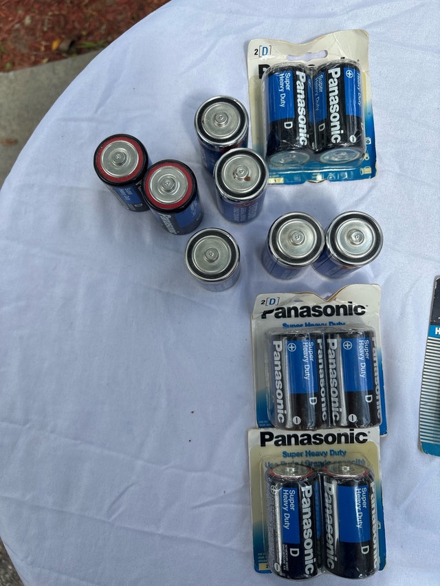 Panasonic and Eveready C and D Batteries - photo 3
