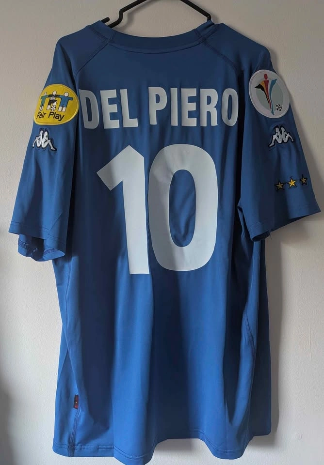 Italy Euro 2000 Kappa Jersey - 10 Del Piero Size: XXL - photo 2