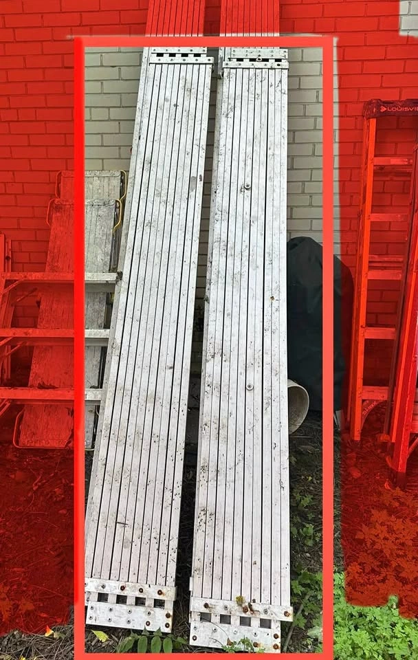 2 Aluminum Extension Platforms 8’–13’