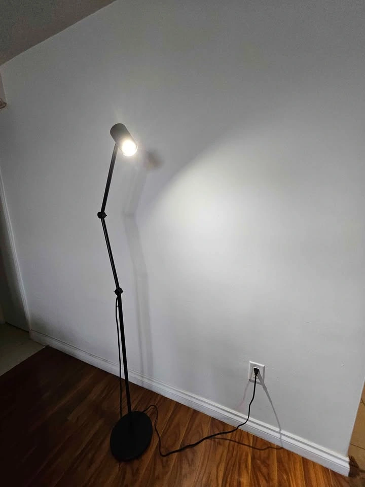 Black Adjustable Floor Lamp - photo 4