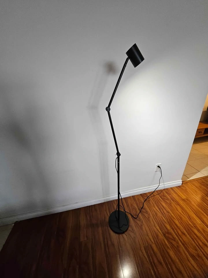 Black Adjustable Floor Lamp - photo 5