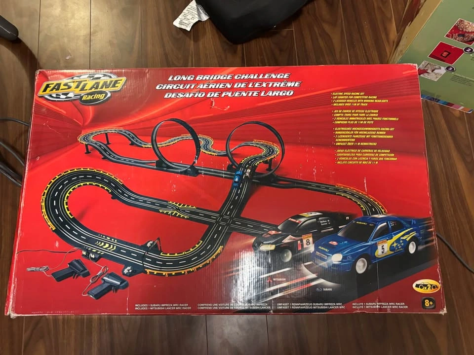 Fastlane Racing Long Bridge Challenge Slot Car Set - photo 2