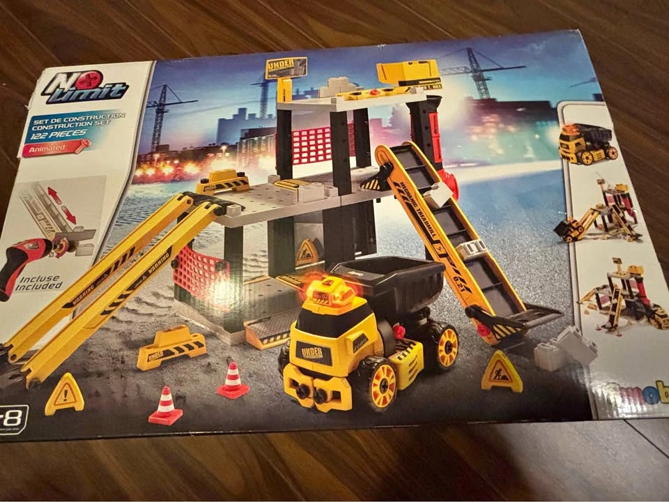 No Limit Smoby Construction Set 122 Pieces