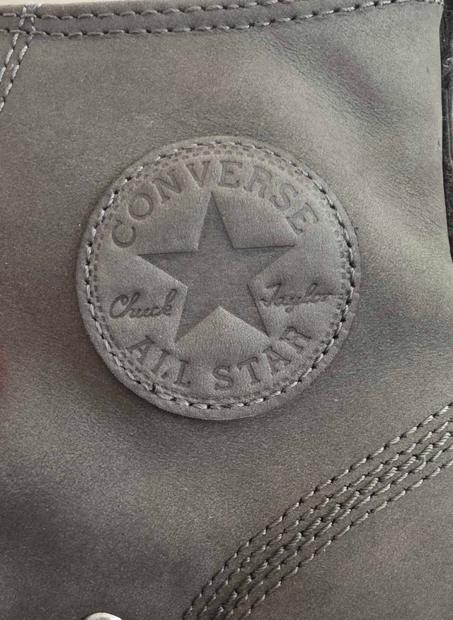 Converse All Star Moc-Toe Grey NuBuck Leather Hi Boots. Men's 11 - photo 3