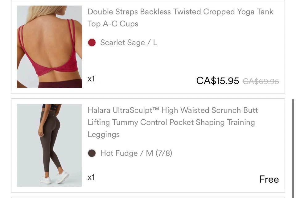Halara Leggings & Top - photo 4
