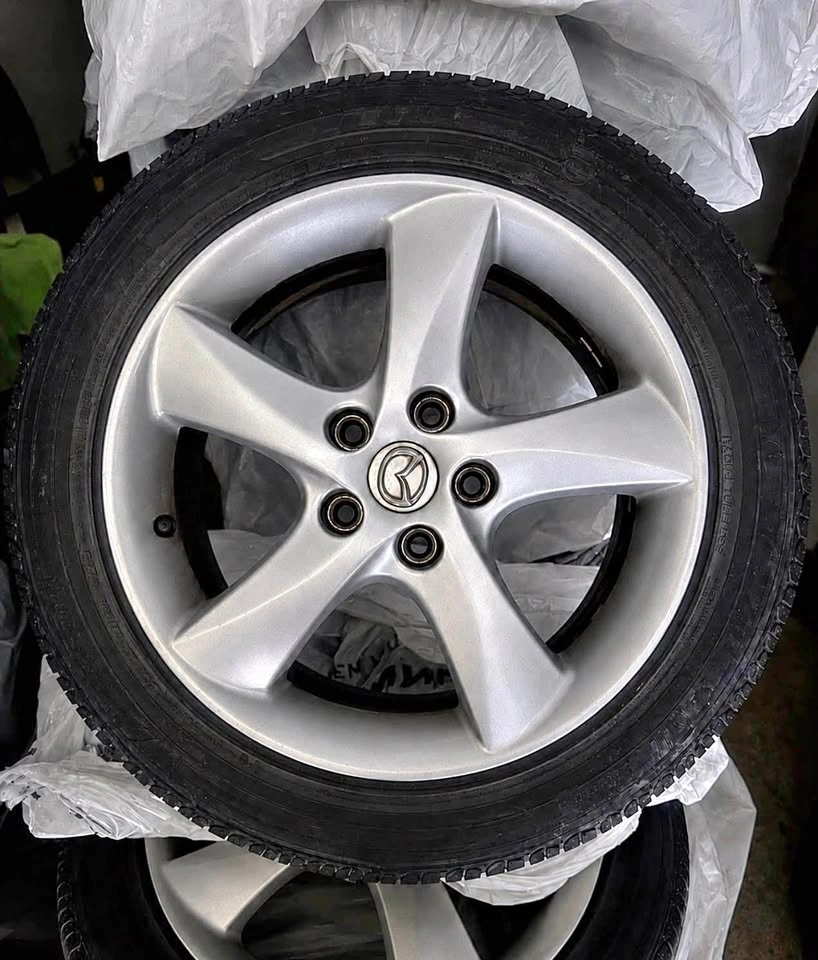 Mazda 3 All Season Tires 205/55R17 with OEM Alloy Rims