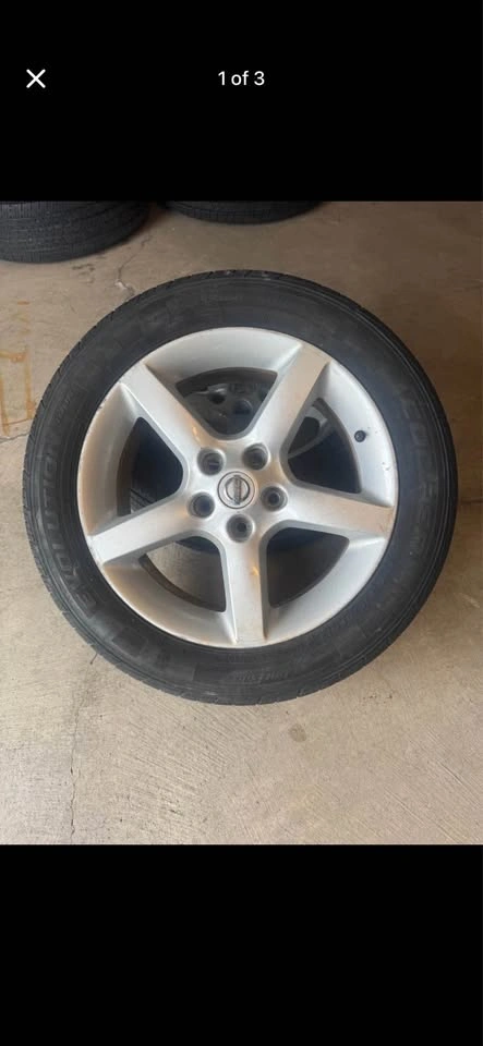 Nissan Sentra / Altima Cooper All-Season Tires with OEM Alloy Ri - photo 2