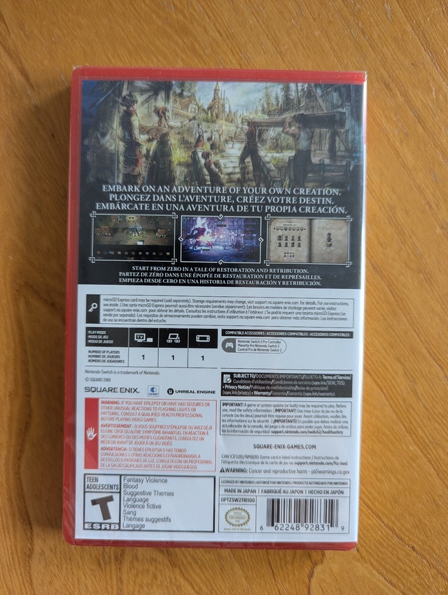 NEW - Octopath Traveler 0 (Nintendo Switch 2) - photo 2