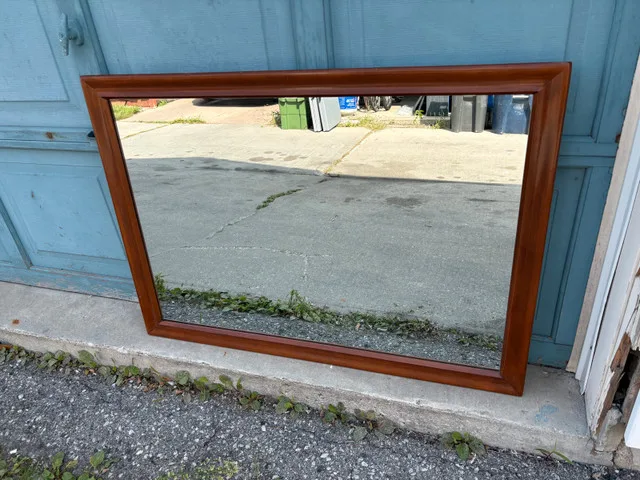Large Vintage Mirror thumbnail