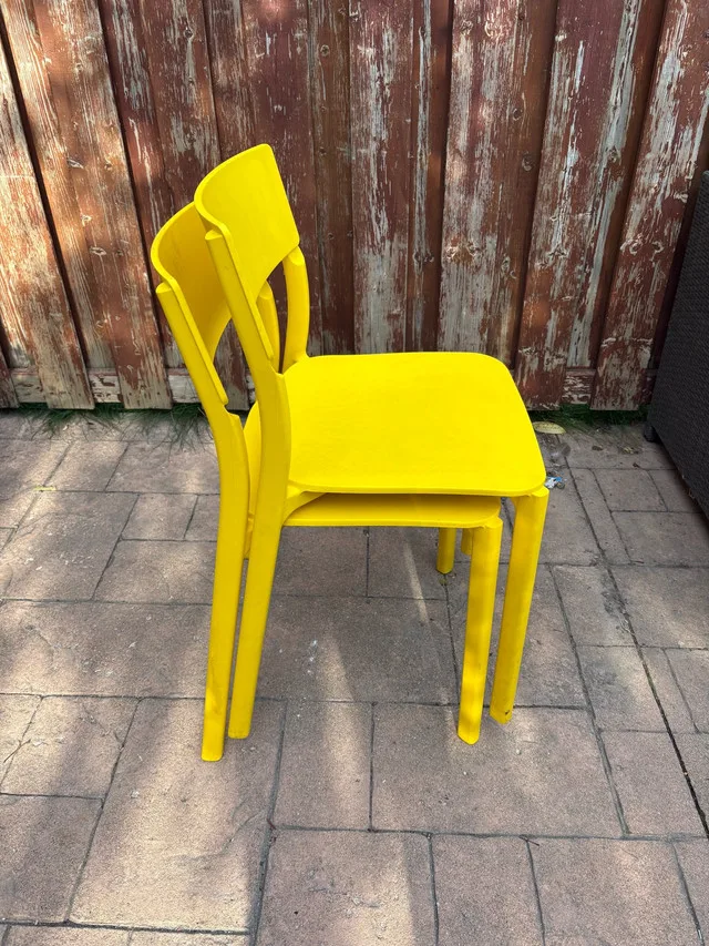 Ikea Yellow Chairs image indicator(2)