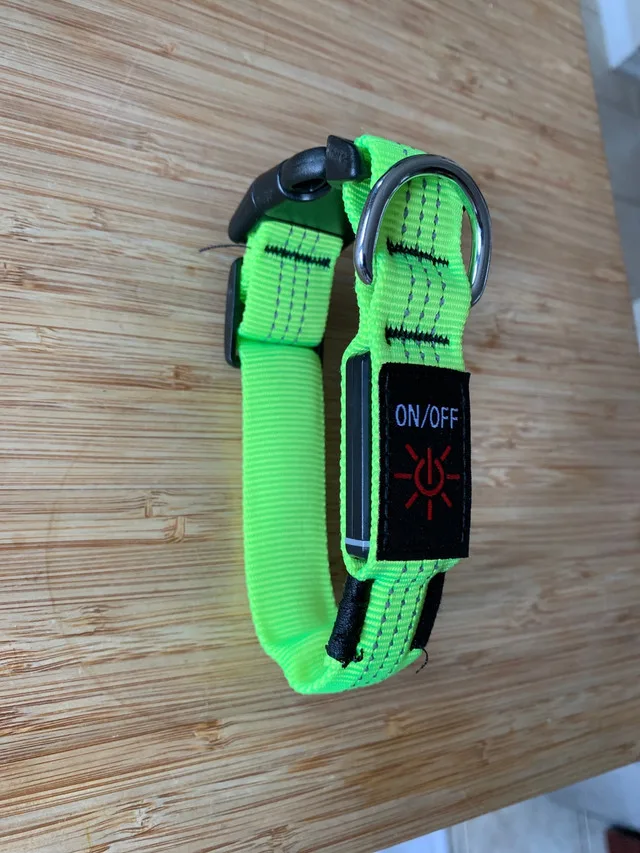 Light-up pet collar. thumbnail