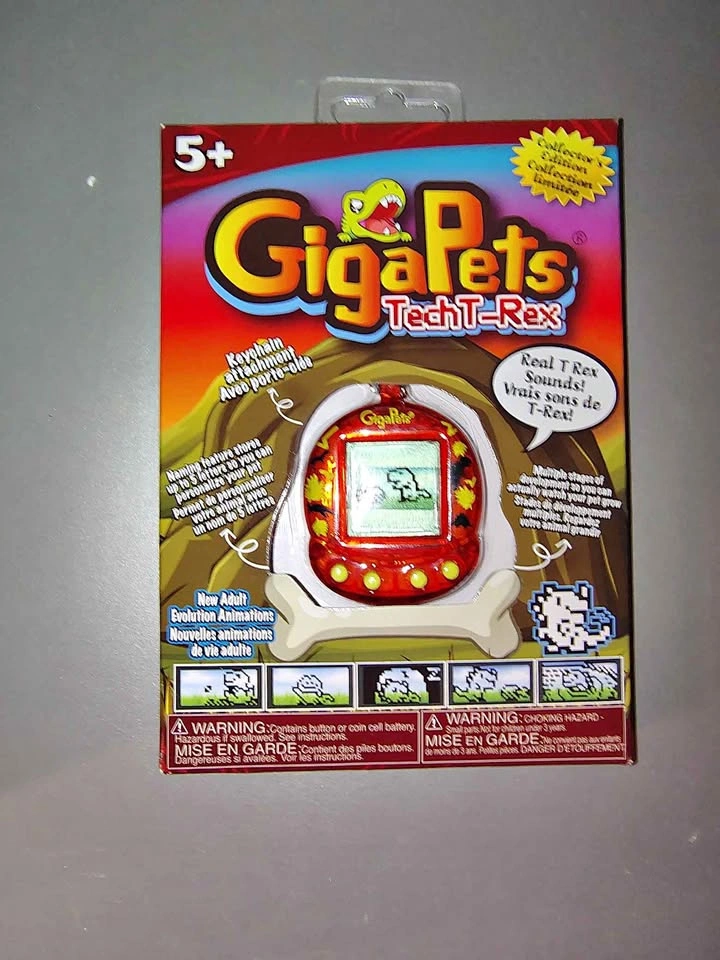 GigaPets Tech T-Rex Virtual Pet (Collector's Edition)