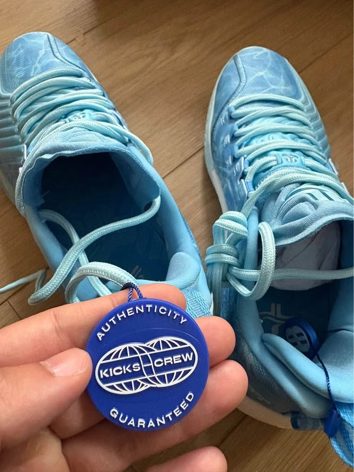 Xtep JLIN3 Jeremy Lin North Carolina Blue Basketball Shoes - photo 3