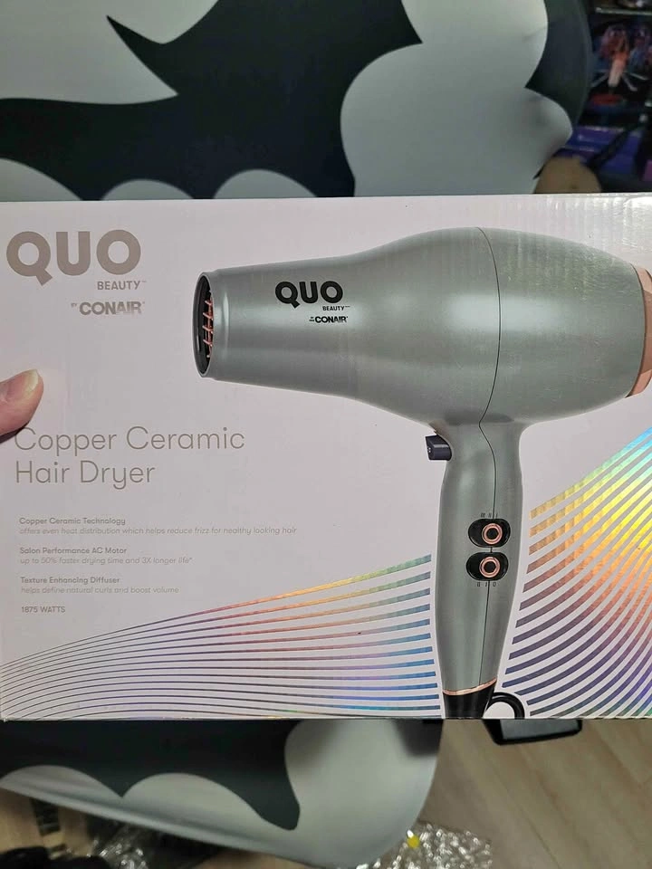 Quo Beauty by Conair Copper Ceramic Hair Dryer