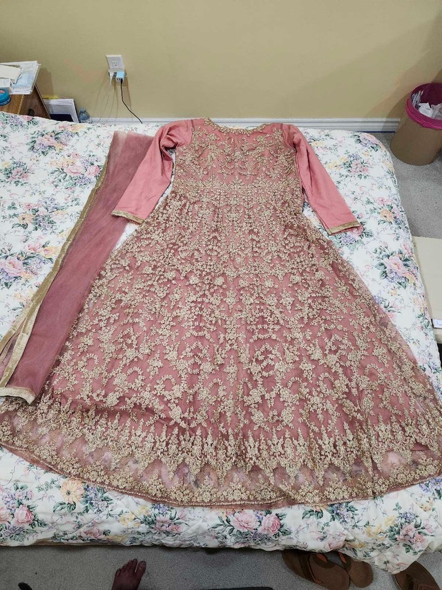 Elegant Embroidered Anarkali Gowns - photo 3
