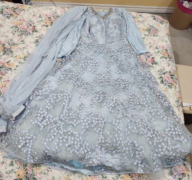 Elegant Embroidered Anarkali Gowns - photo 5