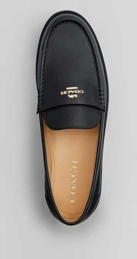 Coach Leah loafers size 10